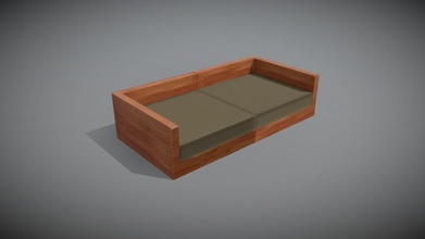 wooden sofa - download free 3d model sharifakram 9d63c14 3d print model - Mito3D
