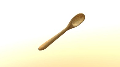 wooden spoon - 3d model 4visualization df30a7e homemade just first try woodcarving me well now know if zombieapocalypse coming&hellip within 2 hours can make my own 3d print model - Mito3D