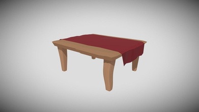 wooden table - download free 3d model das toasty dastoasty b4c89e4 3d print model - Mito3D