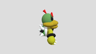 wooly baby bowser - download free 3d model aquaticsans worldofcakehammer 342b827 oh no it&rsquo s please yoshi don&rsquo t attack him why whyyyyyyyyyyyyyy credits nintendo co ltd 3d print model - Mito3D