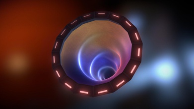 wormhole concept - download free 3d model james truhlar mdcrtv 33b7ab8 ended up inside rotating object while panning around another wasn&rsquo t pretty but idea there thought i&rsquo d spin funnel see looked here 3d print model - Mito3D