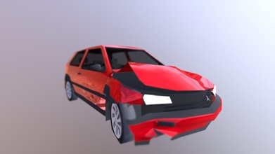 destrozado 1999 coche lobo descargar gratis 3d modelo vehiculo niño de5b614 3d print model - Mito3D