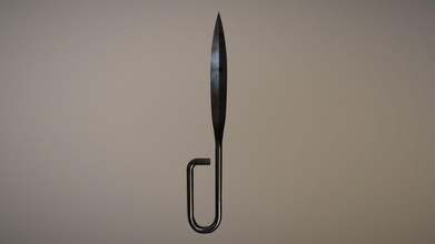 ww1 french trench nail knife - buy royalty free 3d model jan andreas knightgalahad 1d3af19 3d print model - Mito3D