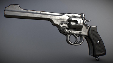 ww2 webley revolver - 3d model harisonkilgour 7e30d33 3d print model - Mito3D