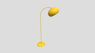yellow lamp - 3d model graceqarani 35f9088 3d print model - Mito3D
