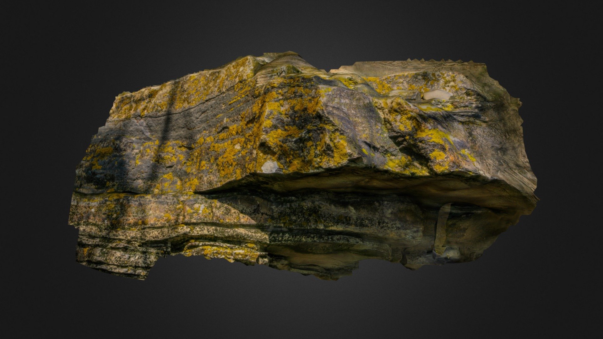 yellowish cliff - 3d model senyul c7be673 3D print model - Mito3D