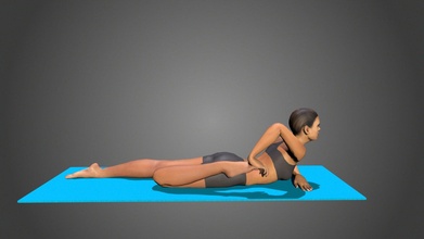 Yoga Pose Ardha ansehen Kaufen Lizenzgebühren frei 3d Modell lily yoga posiert yoga3d a6132bc 3d print model - Mito3D