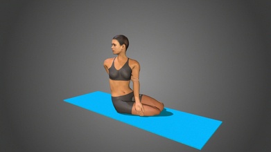 yoga poz Bharadvajasana satın almak telif Bedava 3d model lily pozlar yoga3d 8a57e7e 3d print model - Mito3D