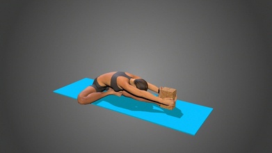 Yoga Pose Janu sirsasana Kaufen Lizenzgebühren frei 3d Modell lily yoga posiert yoga3d 0ef722b 3d print model - Mito3D