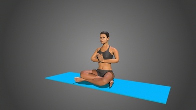 Yoga Pose Freude Kaufen Lizenzgebühren frei 3d Modell lily yoga posiert yoga3d 7194e07 3d print model - Mito3D