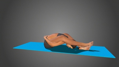 ioga pose supta instale Comprar realeza livre 3d modelo lily yoga poses yoga3d 6c93583 3d print model - Mito3D