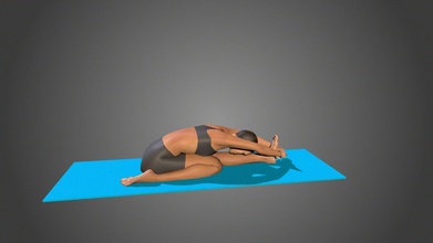 Yoga Pose Dreieck Mukaikapada Paschimottanasana Kaufen Lizenzgebühren frei 3d Modell lily yoga posiert yoga3d 7747f99 3d print model - Mito3D