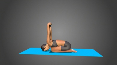 Yoga Pose Vajrasana Kaufen Lizenzgebühren frei 3d Modell lily yoga posiert yoga3d 38ebfce 3d print model - Mito3D