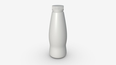 fb024ae 3 yoğurt şişe satın royalty free 3d model hq3dmod aivisastics 3d print model - Mito3D