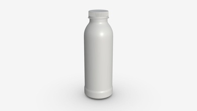 Joghurt-Flasche 4 - kaufen Sie royalty-free-3d-Modell hq3dmod aivisastics 5d3f987 3d print model - Mito3D