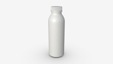 yogurt bottiglia 9 - buy royalty-free modello 3d hq3dmod aivisastics fddf1e8 3d print model - Mito3D