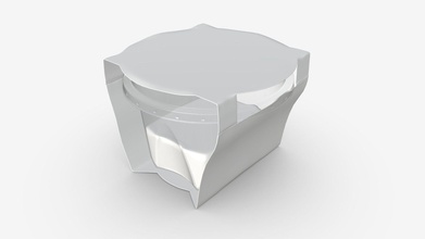 yogurt scatola di plastica - buy royalty-free modello 3d hq3dmod aivisastics 974493e 3d print model - Mito3D