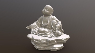 jovem budista monge baixar livre 3d modelo hank6636 ca179e0 3d print model - Mito3D