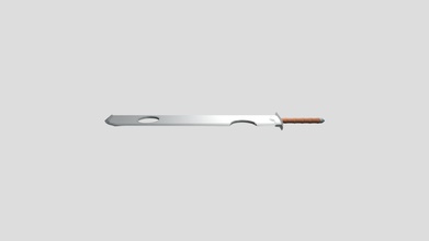 zabuza espada - modelo 3d gustavo klitzke fagundes k l t z e 5101fb2 com base s de 3d print model - Mito3D