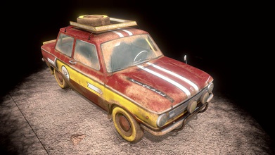 zaz 966 rally edition - buy royalty free 3d model alexvet xalex007xbkru 0b39940 legendary ukrainian car zaporozhets soviet times repeatedly participated part factory team nowadays various competitions retro cars also held zaz-966 presented belongs such 3d print model - Mito3D