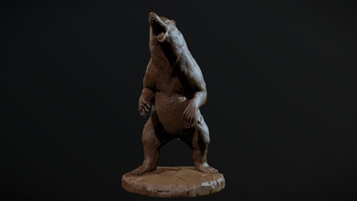zbrush ayı satın almak telif Bedava 3d model rumpelstiltskin canavar baskı şekil heykelcik vahşi memeli hayvanat bahçesi Yazdır heykel gerçekçi yazdırılabilir yaratık hayvan 3d print model - Mito3D