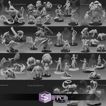 2021 set 22 - dark swamp em miniature 3d print model - Mito3D