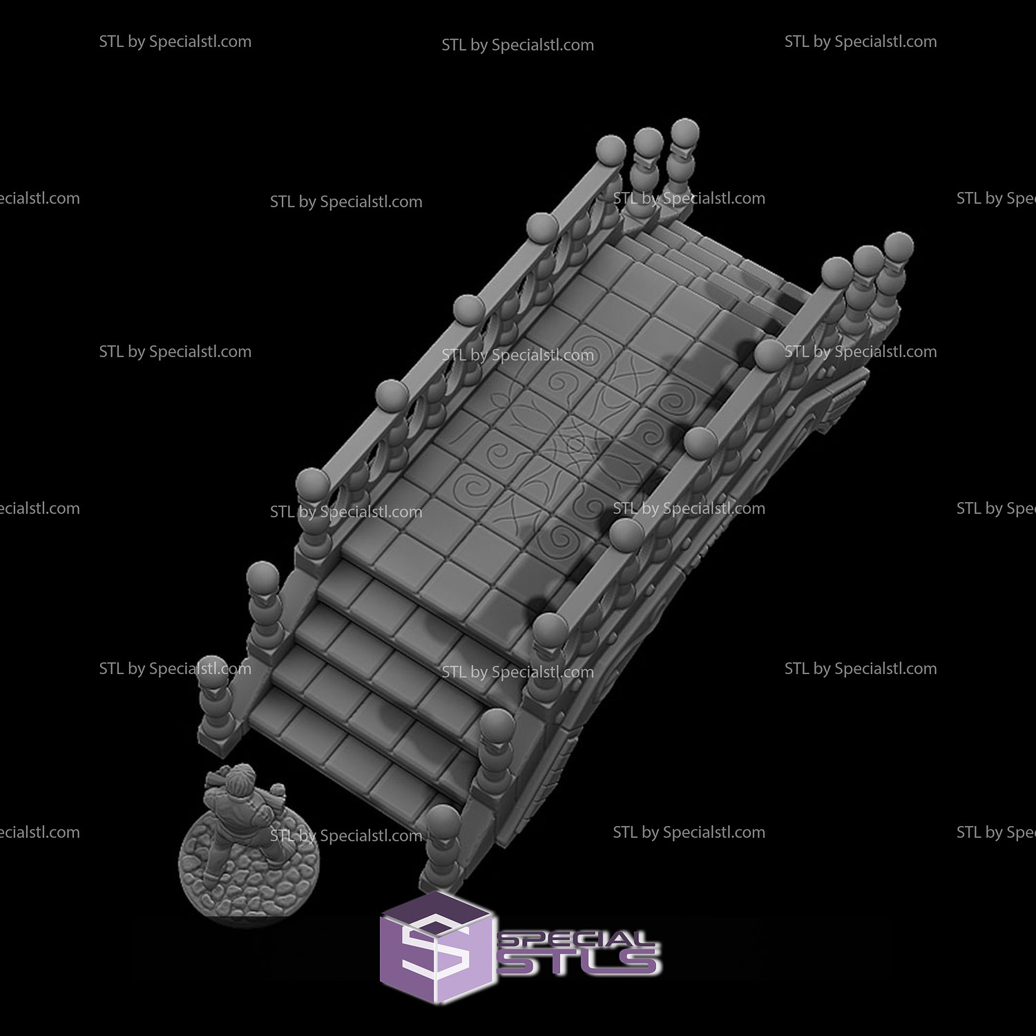 2022 dadi prigione dintorni miniatura 3D print model - Mito3D