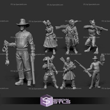 2022 combattimento gruppo Giochi miniatura 3d print model - Mito3D