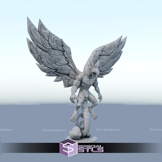 acnologia fairy tail ready 3d print 3d print model - Mito3D