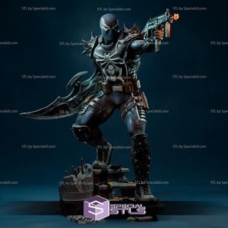 Agent Gift stl Dateien Aktion Pose 3d print model - Mito3D