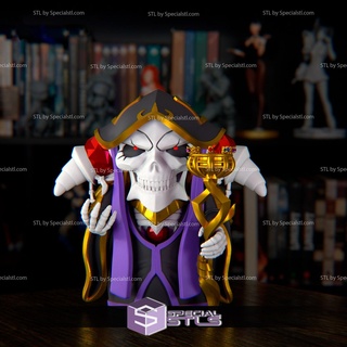 ainz ooal gown chibi stl files overlord 3d printable 3d print model - Mito3D