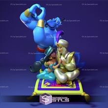 Aladdin disney 3d print model - Mito3D