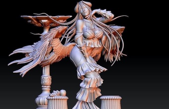 albedo overlord 3d print model - Mito3D