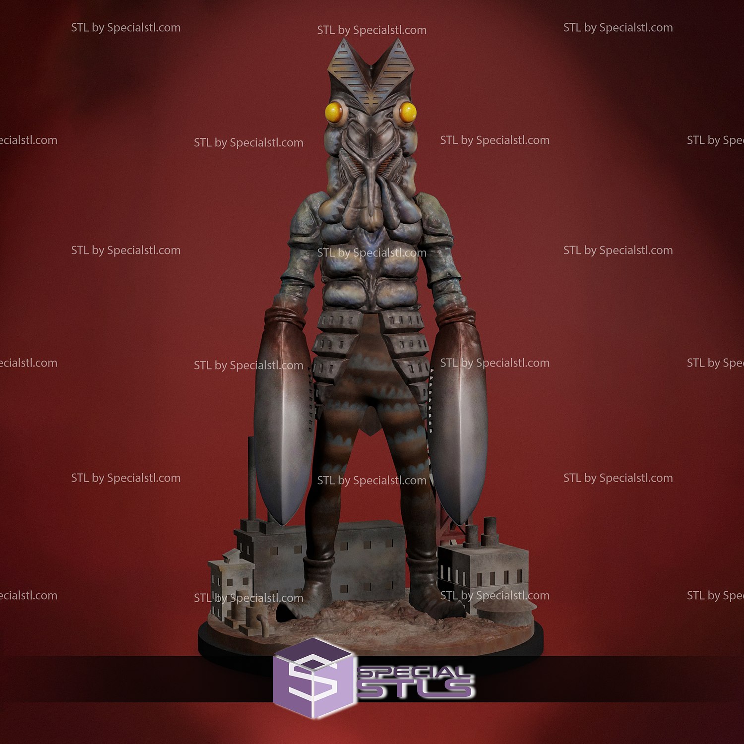 yabancı baltık 3d baskı model ultraman 3D print model - Mito3D