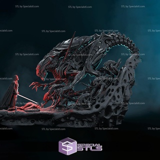 extraterrestre reine dark vader stl dossiers 3d print model - Mito3D