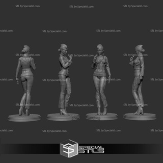 amber stl files sucker punch 3d printing figurine 3d print model - Mito3D