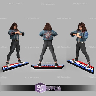 Amerika Chavez hayret 3d print model - Mito3D