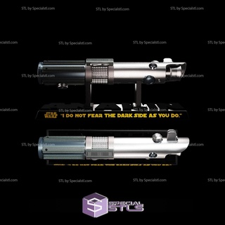 anakin Skywalker sabre luz Estrela guerras 3d modelos 3d print model - Mito3D