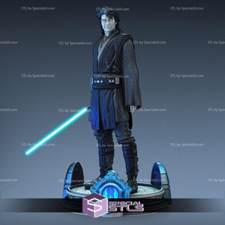 anakin Skywalker pé pronto impressão 3d print model - Mito3D