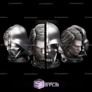 Anakin Skywalker vader Buch Halter Unterstützung Star Kriege 3d Modelle 3d print model - Mito3D