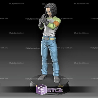 Android 17 ranger pronto 3d Stampa 3d print model - Mito3D