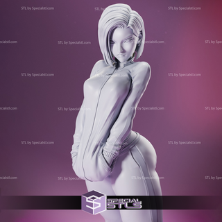 android 18 sport outfit 3d print model - Mito3D