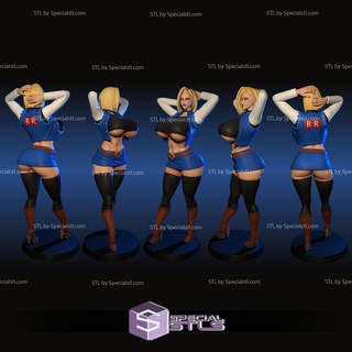 Android 18 ultra thicc nsfw pronto 3d Stampa 3d print model - Mito3D