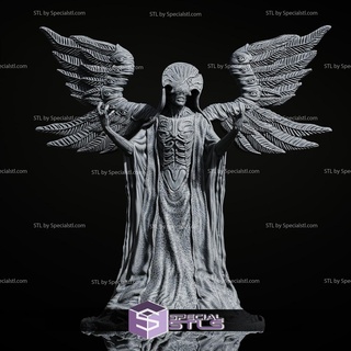 angel death stl files fanart 3d print model - Mito3D