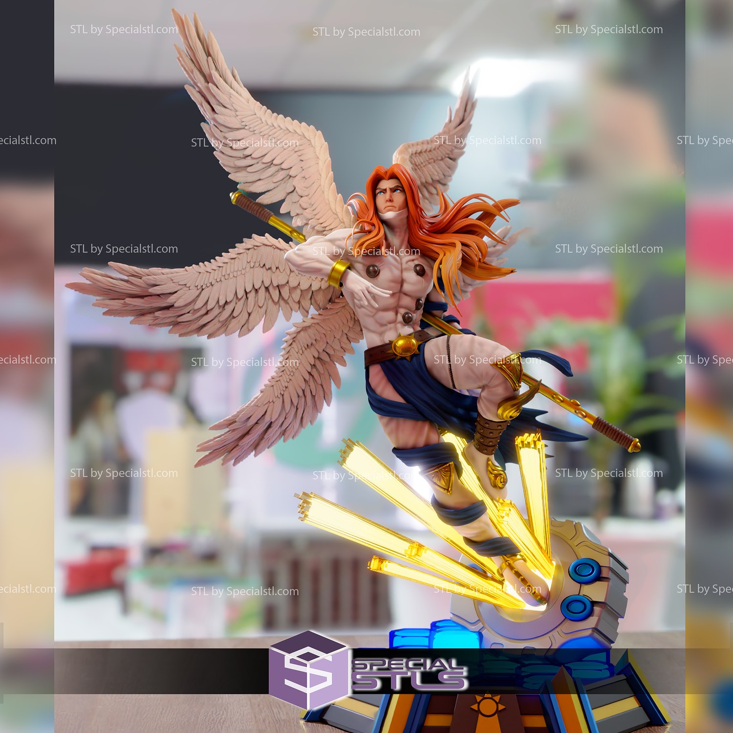 Angemon 3d model Digimon 3D print model - Mito3D