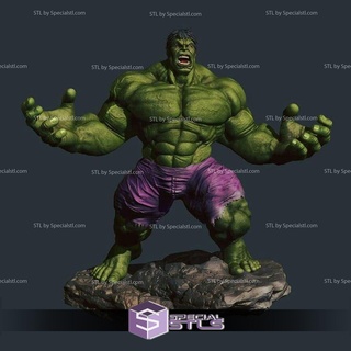angry hulk stl 3d printing model 3d print model - Mito3D