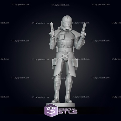 animated arc trooper pose 1 ready to 3d print specialstl 3d print model - Mito3D