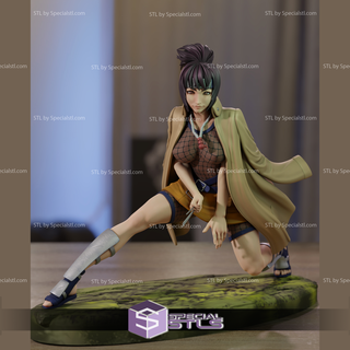 anko mitarashi Naruto 3d imprimable 3d print model - Mito3D