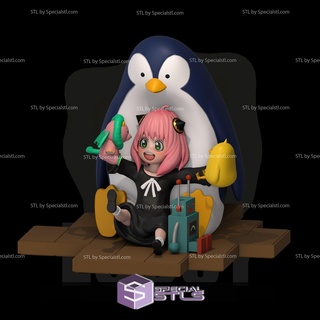 anya forger toys 3d printing model spy x family stl files 3d print model - Mito3D