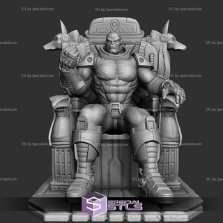 apocalypse throne stl files 3d print model - Mito3D